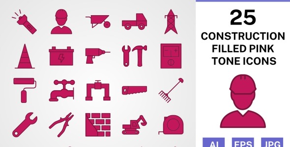 Набор иконок на тему industrial