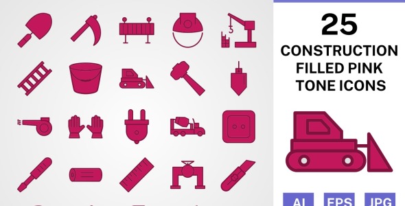 Набор иконок на тему industrial