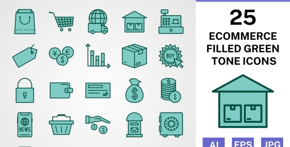 Набор иконок на тему графика