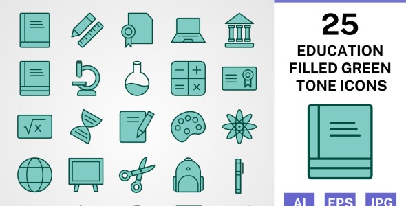 Набор иконок на тему science