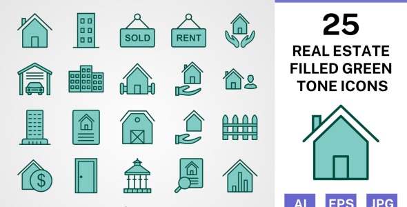 Набор иконок на тему city