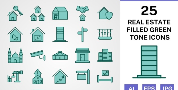 Набор иконок на тему city