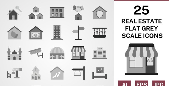 Набор иконок на тему city