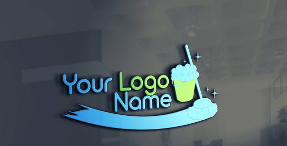 Шаблон логотипа на тему графика