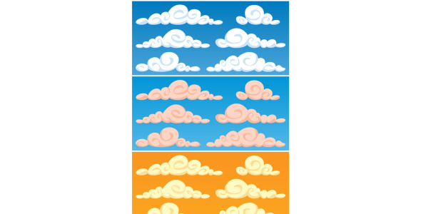 Vector на тему спорт, природа и путешествия