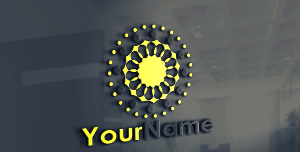 Шаблон логотипа на тему графика