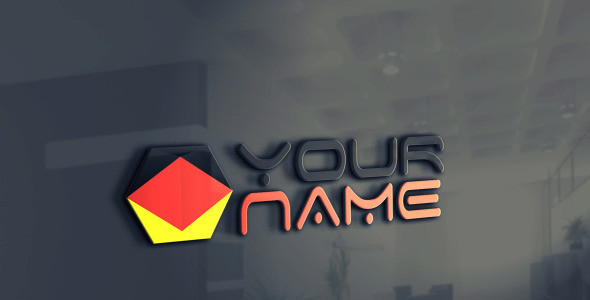 Шаблон логотипа на тему графика