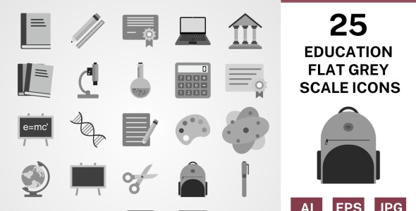 Набор иконок на тему science