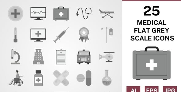 Набор иконок на тему medical