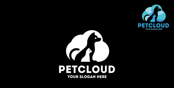 Шаблон логотипа на тему графика