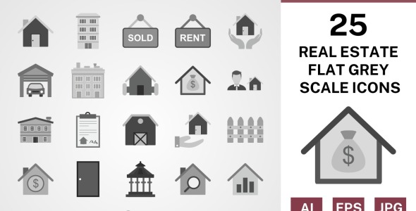 Набор иконок на тему city