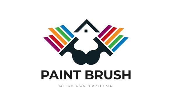 Шаблон логотипа на тему графика