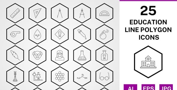 Набор иконок на тему science