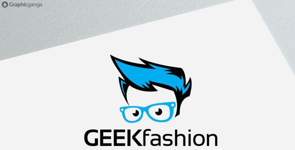 Шаблон логотипа на тему графика