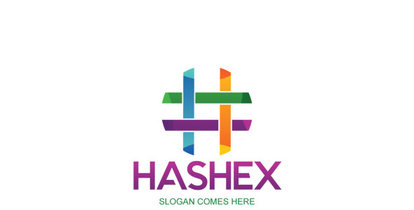 Шаблон логотипа на тему графика