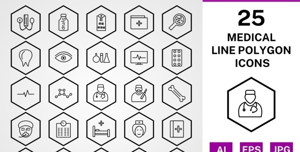 Набор иконок на тему medical