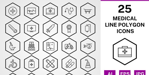 Набор иконок на тему medical