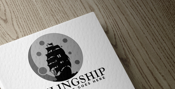 Шаблон логотипа на тему графика