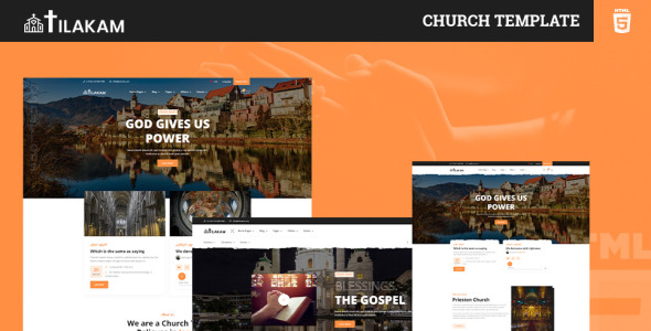 Church and Religious HTML5 Template Website Template