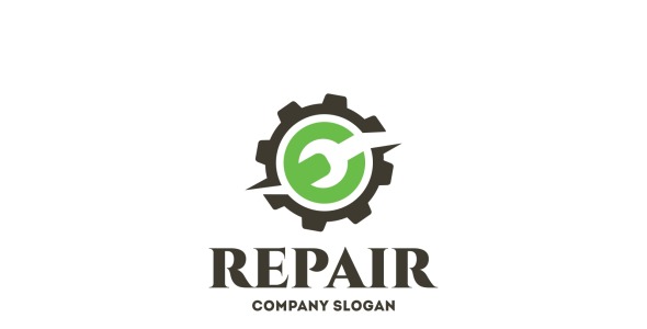 Шаблон логотипа на тему графика