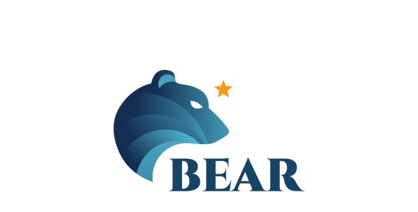 Шаблон логотипа на тему графика