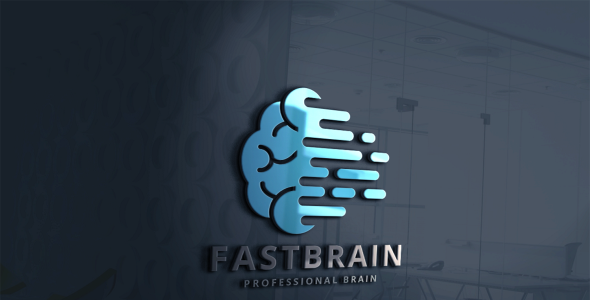 Шаблон логотипа на тему графика