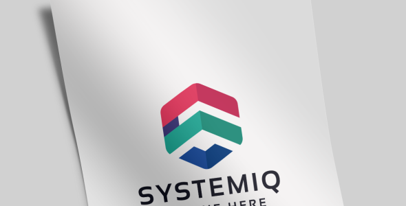 Шаблон логотипа на тему графика