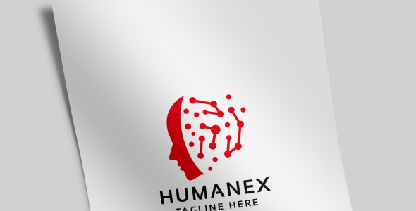 Шаблон логотипа на тему графика