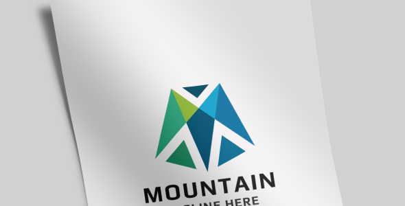 Шаблон логотипа на тему графика