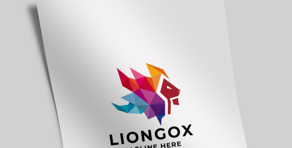 Шаблон логотипа на тему графика