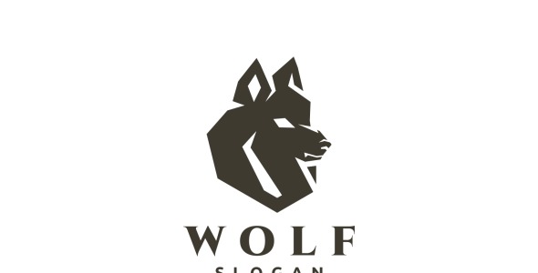 Шаблон логотипа на тему графика