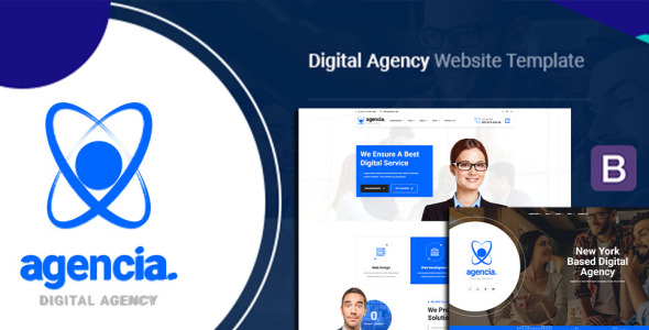 Digital Agency HTML5 Template Website Template