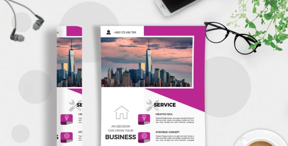 Фирменный стиль на тему графика