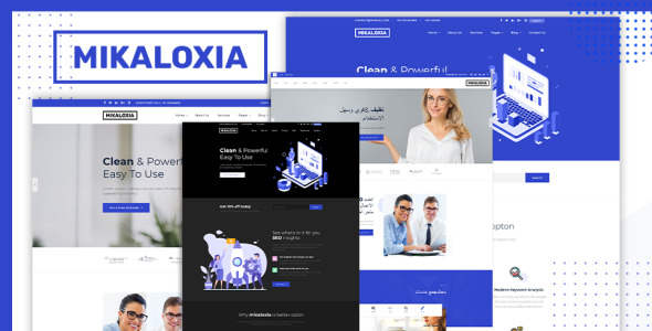 Multipurpose Business Landing Page Template