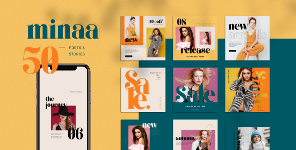 Шаблон для соцсетей на тему графика