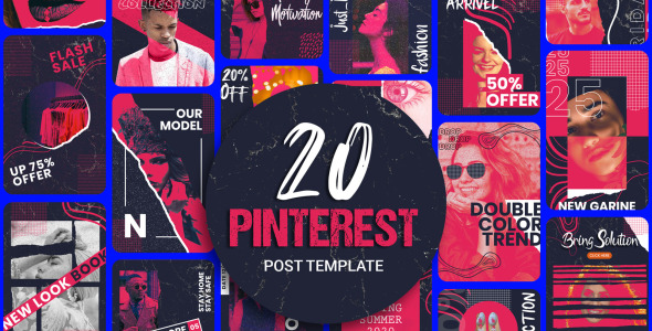 Шаблон для соцсетей на тему графика