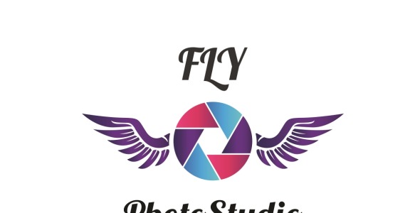 Шаблон логотипа на тему графика