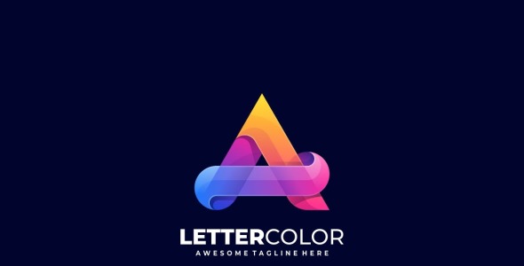 Шаблон логотипа на тему графика