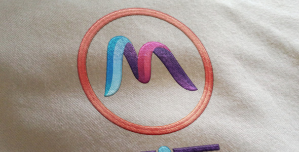 Шаблон логотипа на тему графика