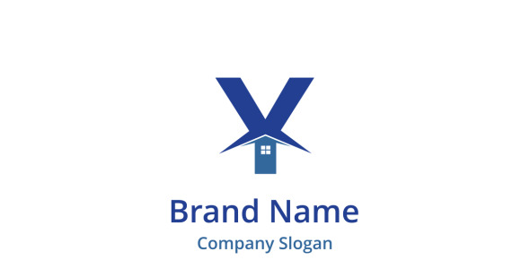 Шаблон логотипа на тему графика