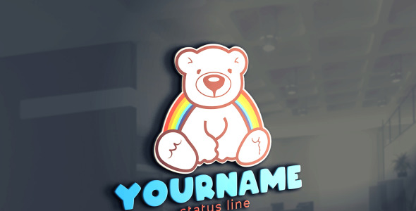 Шаблон логотипа на тему графика