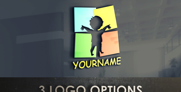 Шаблон логотипа на тему графика