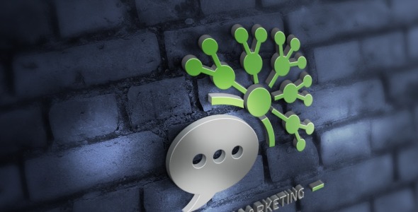 Шаблон логотипа на тему графика