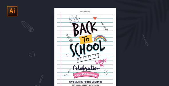 Фирменный стиль на тему графика