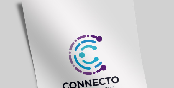 Шаблон логотипа на тему графика