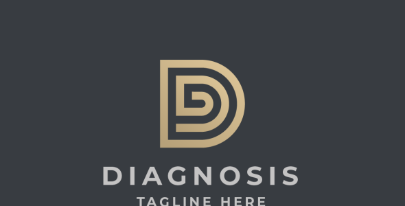 Шаблон логотипа на тему графика