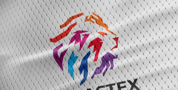 Шаблон логотипа на тему графика