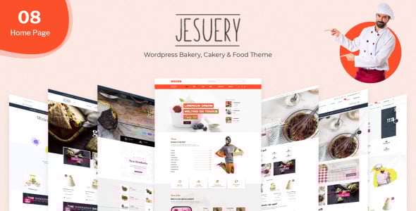 WordPress Bakery, Cakery &amp; Food WooCommerce Theme