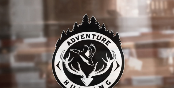 Шаблон логотипа на тему графика