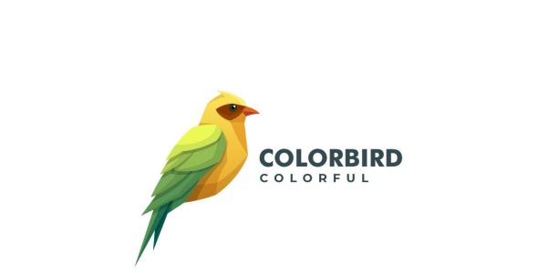 Шаблон логотипа на тему графика